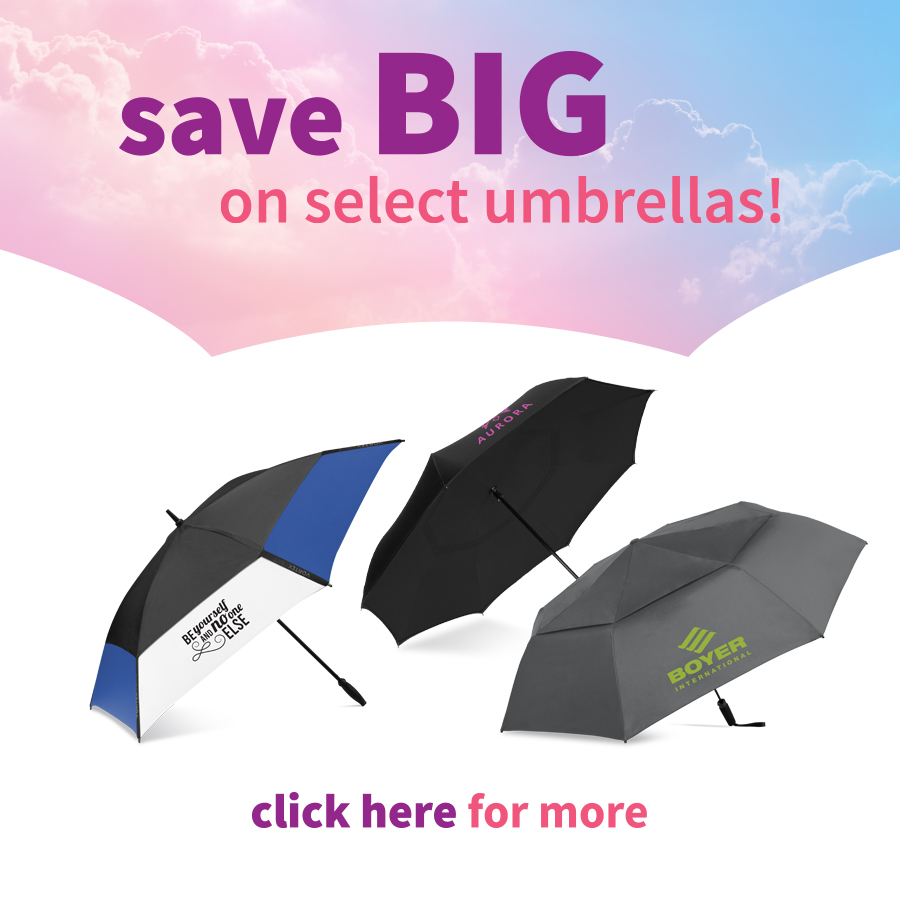 Shed Rain Umbrella Banner